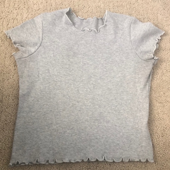 brandy cropped shirt